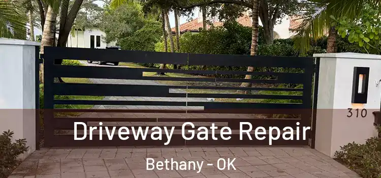 Driveway Gate Repair Bethany - OK