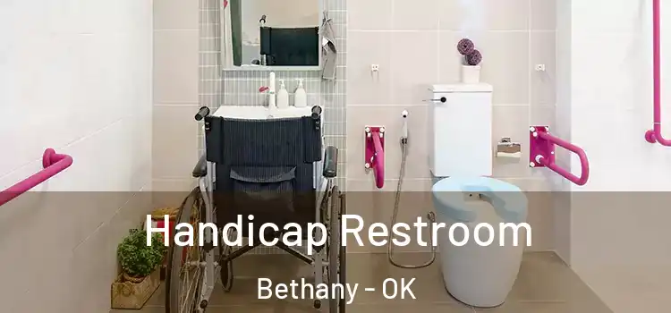 Handicap Restroom Bethany - OK