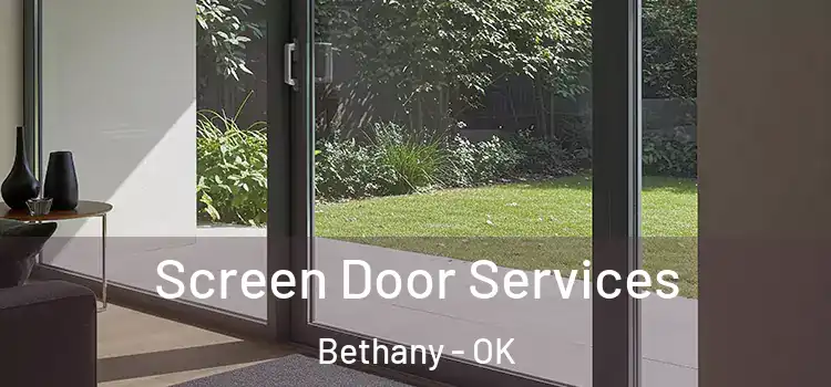 Screen Door Services Bethany - OK